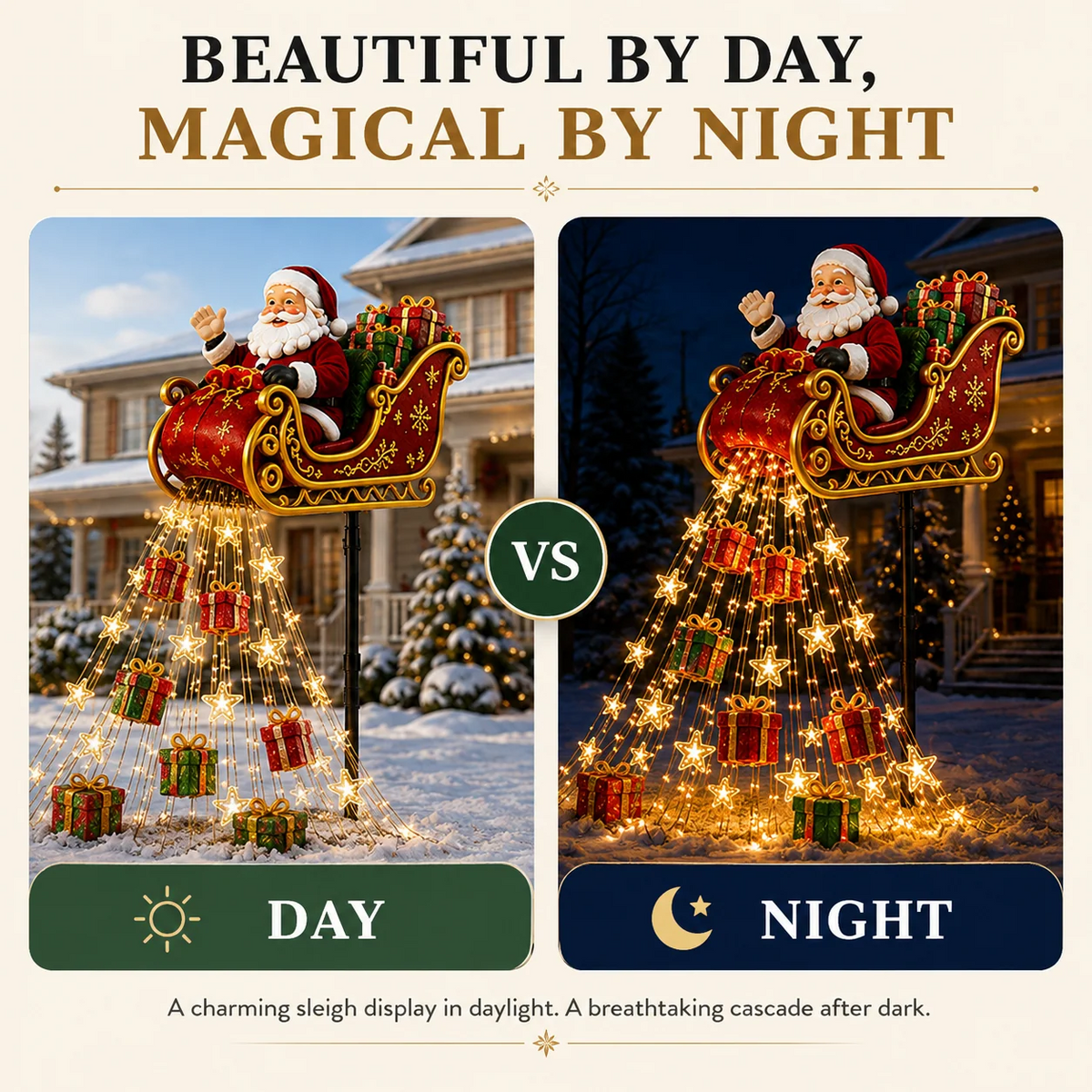 ✨ Enchanted Flower Fairy Solar Garden Light – Magical Glowing Outdoor Christmas Yard Decor 🧚🌸