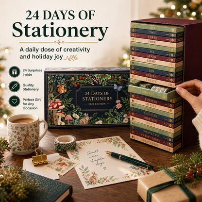 🔥Hot Sale 49% OFF-📚24 Days of Stationery Magic