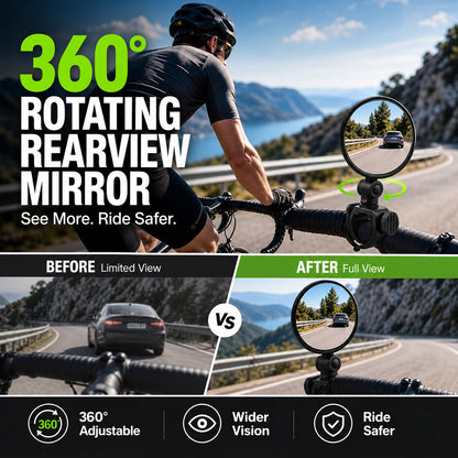 360° Rotating Rearview Mirror（1 Set 2 Pcs）