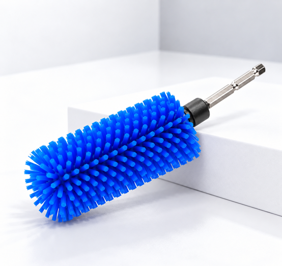Silicone Pet Hair Drill Brush Set – Drill-Powered Silicone Brushes for Pet Hair, Carpet & Upholstery